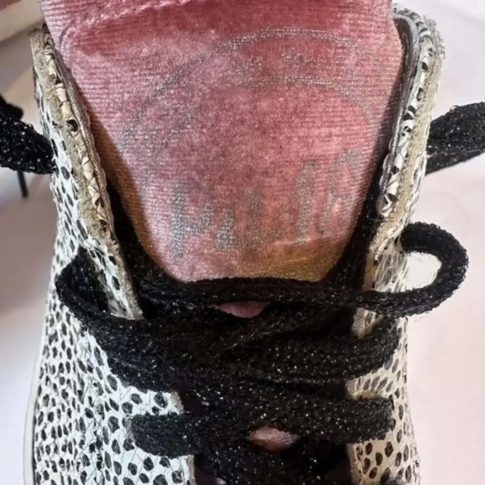 P448 Thea Platform Low Top Sneakers Pepper Leopard Women's Size EU 41 US 10.5